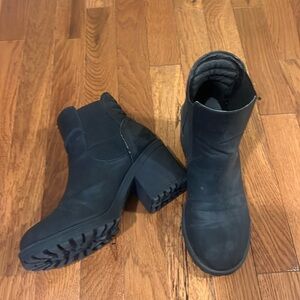Dirty Laundry Black Moto Boots